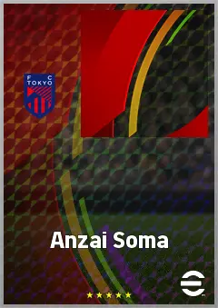Anzai Soma eFootball 2026 player card, 68 OVR RMF