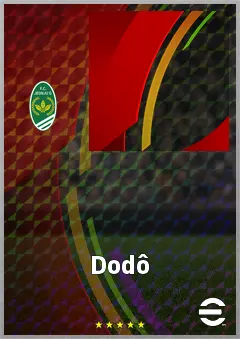 Dodô eFootball 2026 player card, 68 OVR AMF