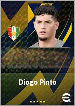 Diogo Pinto eFootball 2026 player card, 67 OVR GK