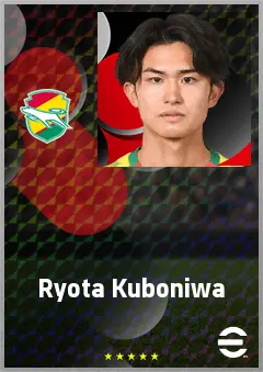 Kuboniwa Ryota eFootball 2026 player card, 66 OVR CB