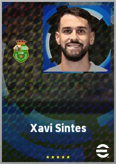 Xavi Sintes eFootball 2026 player card, 70 OVR CB