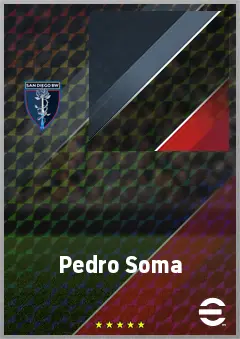 Pedro Soma eFootball 2026 player card, 69 OVR DMF