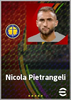 Nicola Pietrangeli eFootball 2026 player card, 68 OVR CB