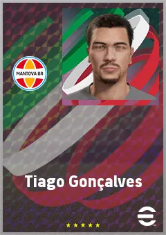 Tiago Gonçalves eFootball 2026 player card, 71 OVR LB
