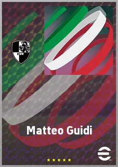 Matteo Guidi eFootball 2026 player card, 67 OVR CMF