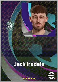 Jack Iredale eFootball 2026 player card, 70 OVR CB