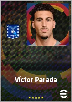 Víctor Parada eFootball 2026 player card, 70 OVR LB
