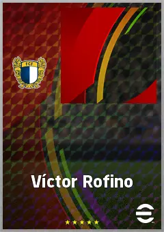 Víctor Rofino eFootball 2026 player card, 67 OVR CB