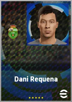 Dani Requena eFootball 2026 player card, 67 OVR CMF