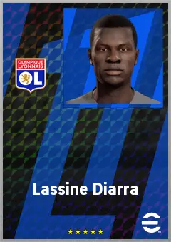 Lassine Diarra eFootball 2026 player card, 66 OVR GK