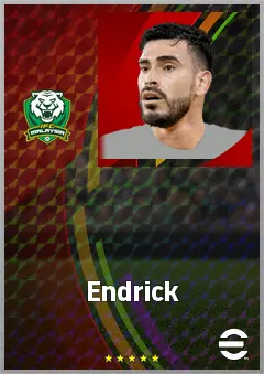 Endrick eFootball 2026 player card, 69 OVR AMF