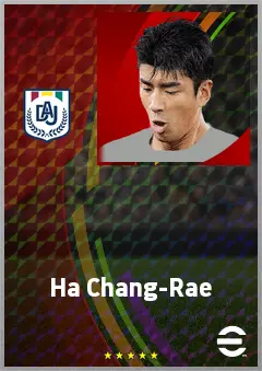 Ha Chang-Rae eFootball 2026 player card, 69 OVR CB