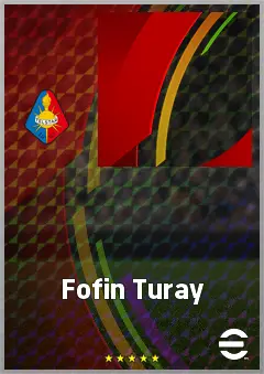Fofin Turay eFootball 2026 player card, 64 OVR CF