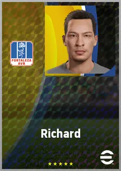Richard eFootball 2026 player card, 65 OVR LB