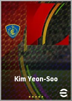 Kim Yeon-Soo eFootball 2026 player card, 68 OVR CB