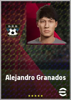 Alejandro Granados eFootball 2026 player card, 60 OVR CMF