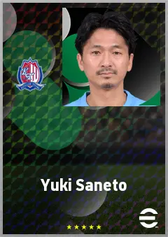Saneto Yuki eFootball 2026 player card, 67 OVR CB