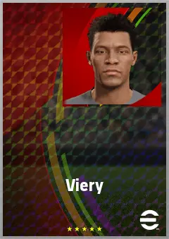 Viery eFootball 2026 player card, 70 OVR CB