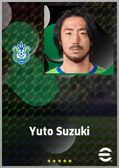 Suzuki Yuto eFootball 2026 player card, 69 OVR RB