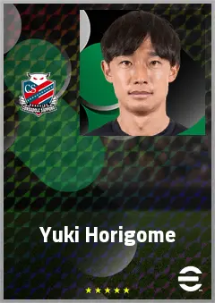 Horigome Yuki eFootball 2026 player card, 66 OVR AMF