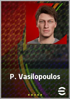 P. Vasilopoulos eFootball 2026 player card, 59 OVR GK