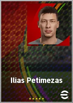 Ilias Petimezas eFootball 2026 player card, 59 OVR GK