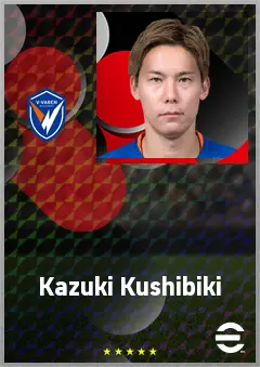 Kushibiki Kazuki eFootball 2026 player card, 67 OVR CB