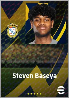 Steven Baseya eFootball 2026 player card, 67 OVR CB