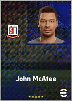 John McAtee eFootball 2026 player card, 67 OVR SS