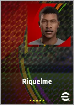 Riquelme eFootball 2026 player card, 65 OVR DMF