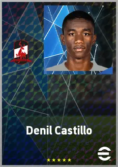 Denil Castillo eFootball 2026 player card, 71 OVR CMF
