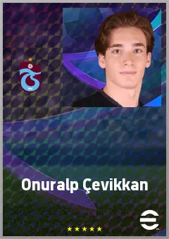 Onuralp Çevikkan eFootball 2026 player card, 68 OVR GK