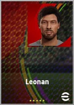 Leonan eFootball 2026 player card, 68 OVR CB