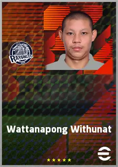 Wattanapong Withunat eFootball 2026 player card, 61 OVR DMF