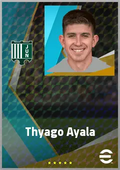 Thyago Ayala eFootball 2026 player card, 70 OVR GK