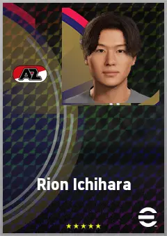 Ichihara Rion eFootball 2026 player card, 69 OVR CB