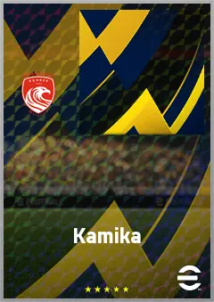 Kamika eFootball 2026 player card, 63 OVR LB