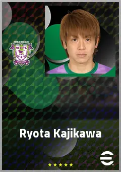Kajikawa Ryota eFootball 2026 player card, 67 OVR AMF