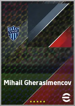 Mihail Gherasimencov eFootball 2026 player card, 66 OVR LB