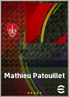 Mathieu Patouillet eFootball 2026 player card, 65 OVR GK