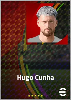 Hugo Cunha eFootball 2026 player card, 67 OVR GK