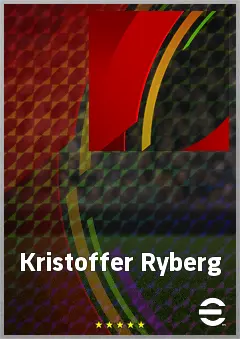 Kristoffer Ryberg eFootball 2026 player card, 61 OVR CMF