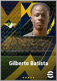 Gilberto Batista eFootball 2026 player card, 69 OVR CB