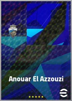 Anouar El Azzouzi eFootball 2026 player card, 68 OVR CB