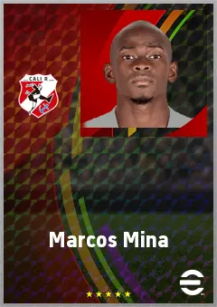 Marcos Mina eFootball 2026 player card, 70 OVR LB