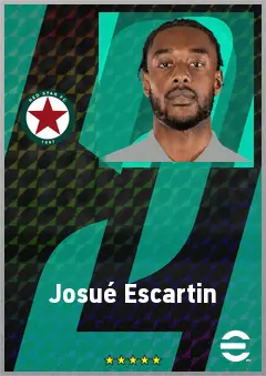 Josué Escartin eFootball 2026 player card, 66 OVR CB