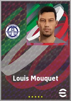 Louis Mouquet eFootball 2026 player card, 65 OVR GK