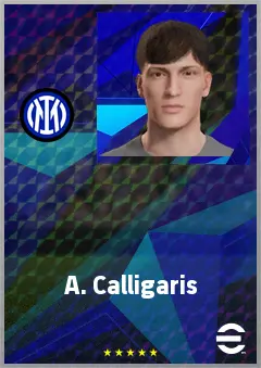 A. Calligaris eFootball 2026 player card, 67 OVR GK