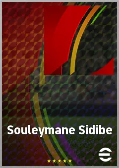 Souleymane Sidibe eFootball 2026 player card, 64 OVR CMF