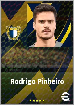 Rodrigo Pinheiro eFootball 2026 player card, 70 OVR RB